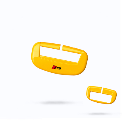 Asign Seat Belt Buckle Cover with RS Badge for Audi