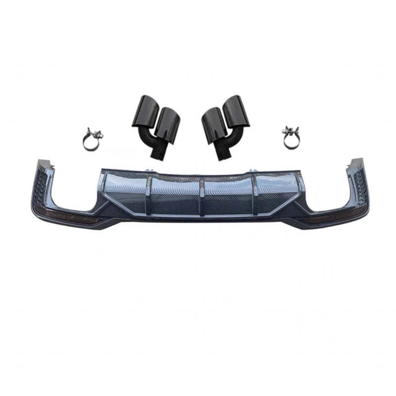 2020-2024 Audi S5 Style A5 diffuser with tailpipe For Audi A5 S5 B9.5