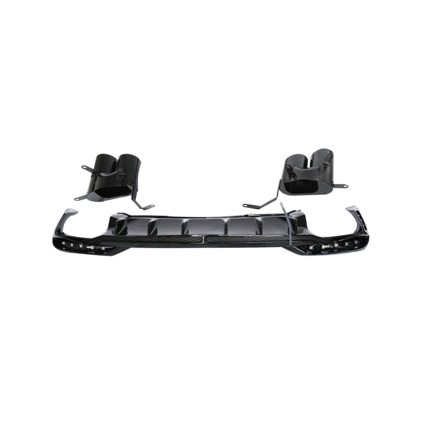 2020-2024 Audi S5 Style A5 diffuser with tailpipe For Audi A5 S5 B9.5