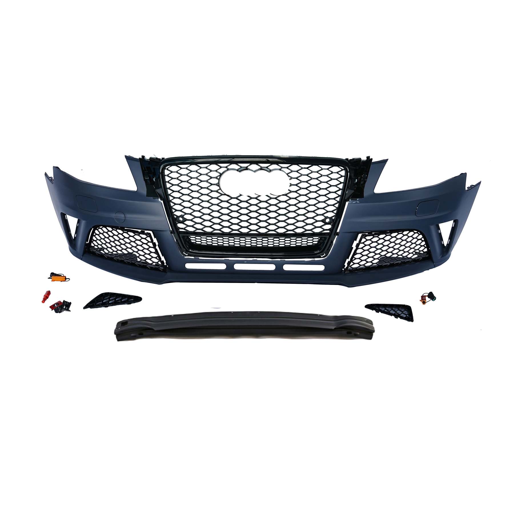 2008-2012 Audi RS4 Front Bumper For A4/S4 B8 Body Kits With Fog Light