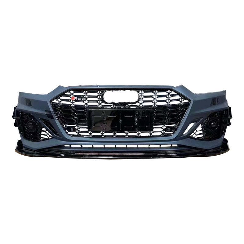 2020-2025 Audi RS5 Front Bumper For A5/S5 B9.5 Body Kits With ACC Fog Light Grille Honeycomb Grille Front Lip | RS5 Bumper