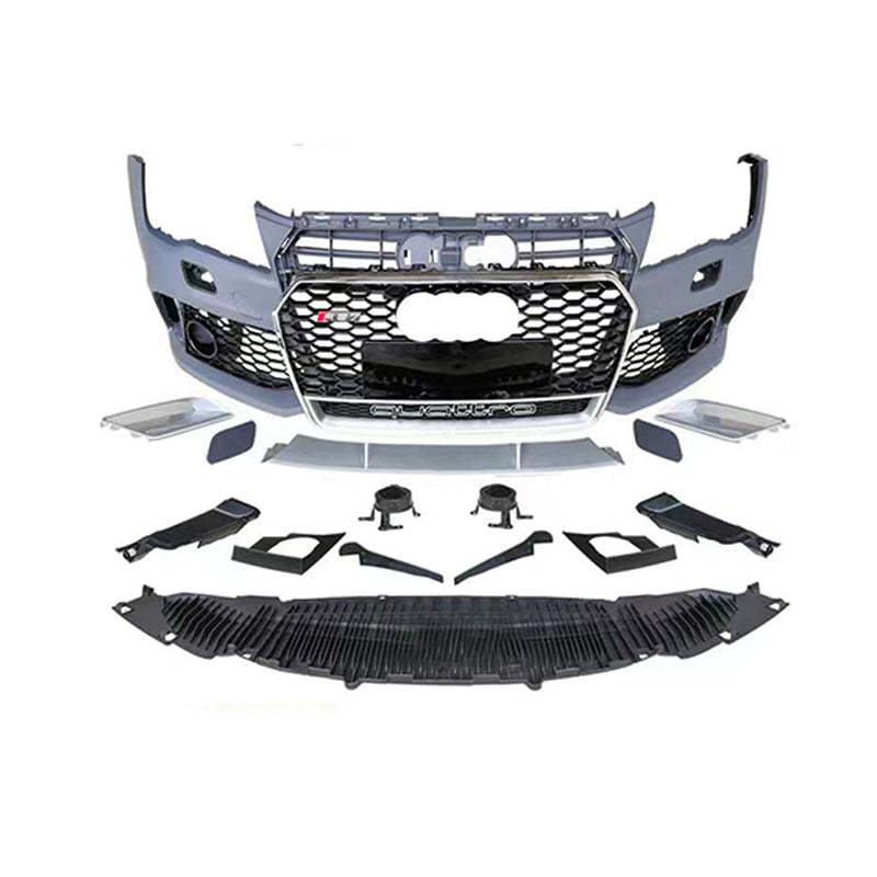 2008-2015 Audi RS7 Front Bumper For A7/S7 C7 Upgrade To C7.5 Body Kits