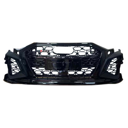 2020-2024 Audi RS3 Front Bumper For A3/S3 8Y Body Kits With ACC Fog Light Grille Honeycomb Grille Front Lip | RS3 Bumper