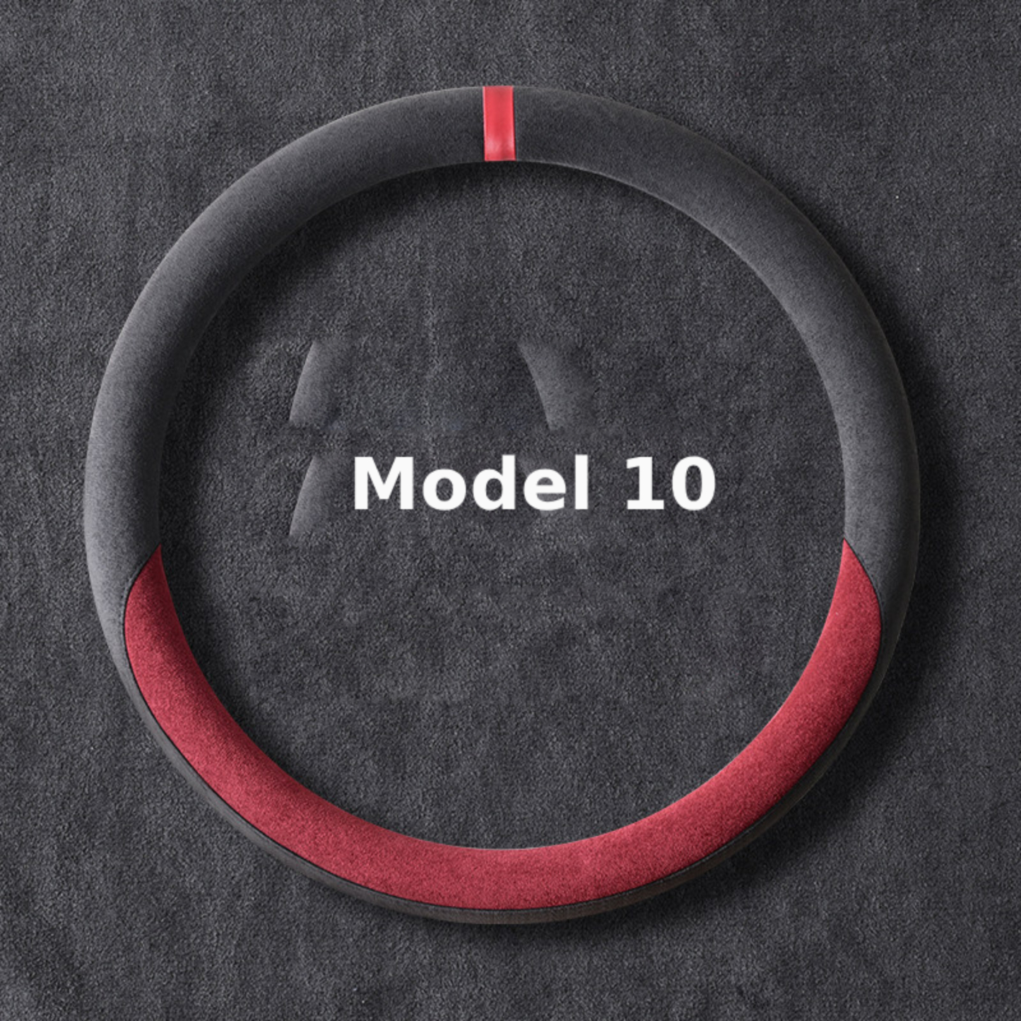 Asign Ultra-Thin Alcantara Steering Wheel Cover – Universal Fit for All Vehicles, Non-Slip, Sweat-Absorbing, All-Season Comfort