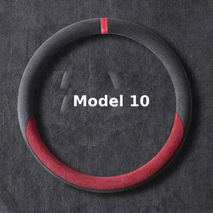 Asign Ultra-Thin Alcantara Steering Wheel Cover – Universal Fit for All Vehicles, Non-Slip, Sweat-Absorbing, All-Season Comfort