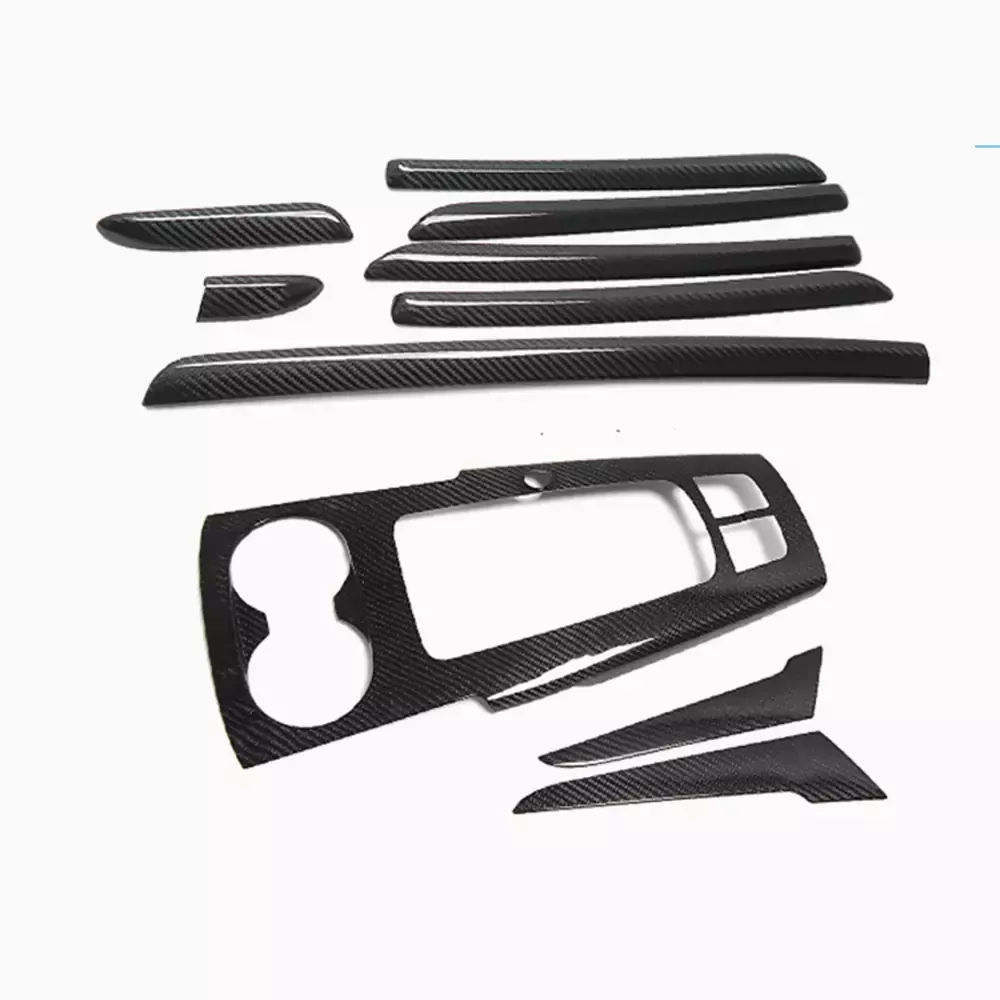 Asign 10 Pieces Interior Trim Kit For 2014-2020 Audi A3/S3/RS3 (Carbon Fiber)