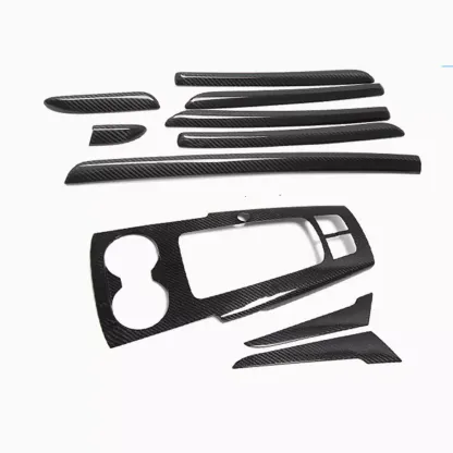 Asign 10 Pieces Interior Trim Kit For 2014-2020 Audi A3/S3/RS3 (Carbon Fiber)