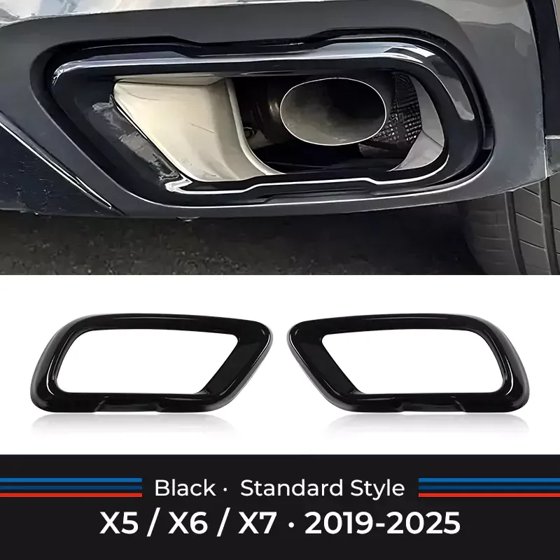 Asign BMW Gloss Black Rear Pipe Protective Cover