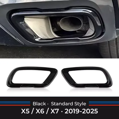 Asign BMW Gloss Black Rear Pipe Protective Cover