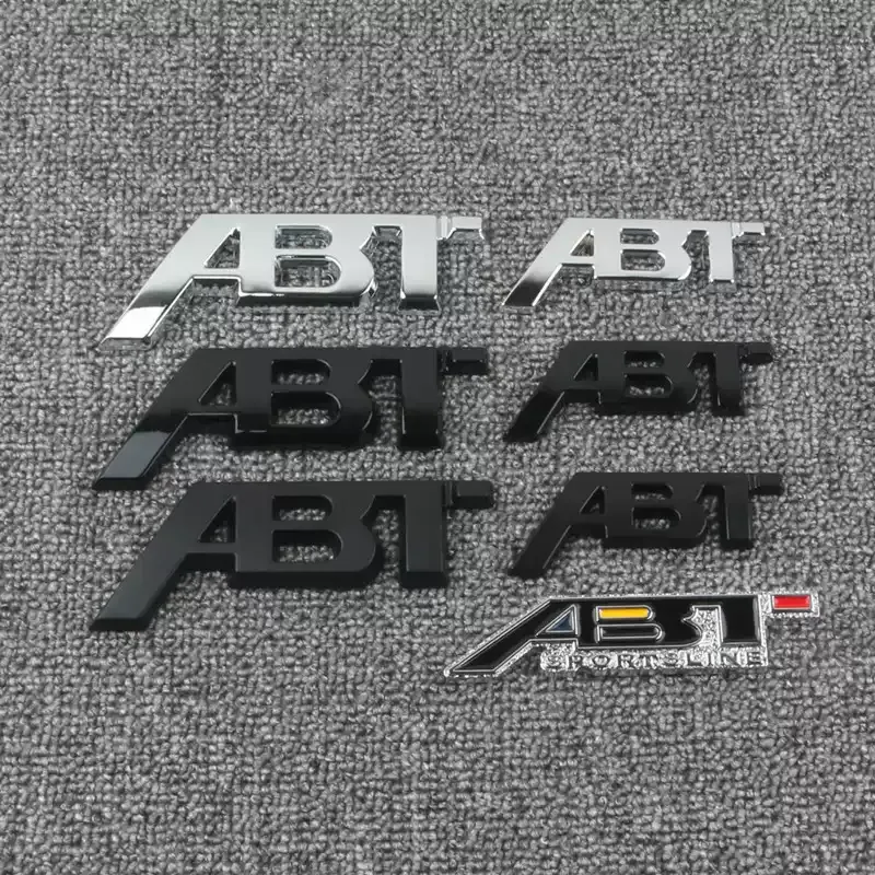 Asign Glossy Black Emblem Easy Installation No Paint Damage Stylish Upgrade For Audi