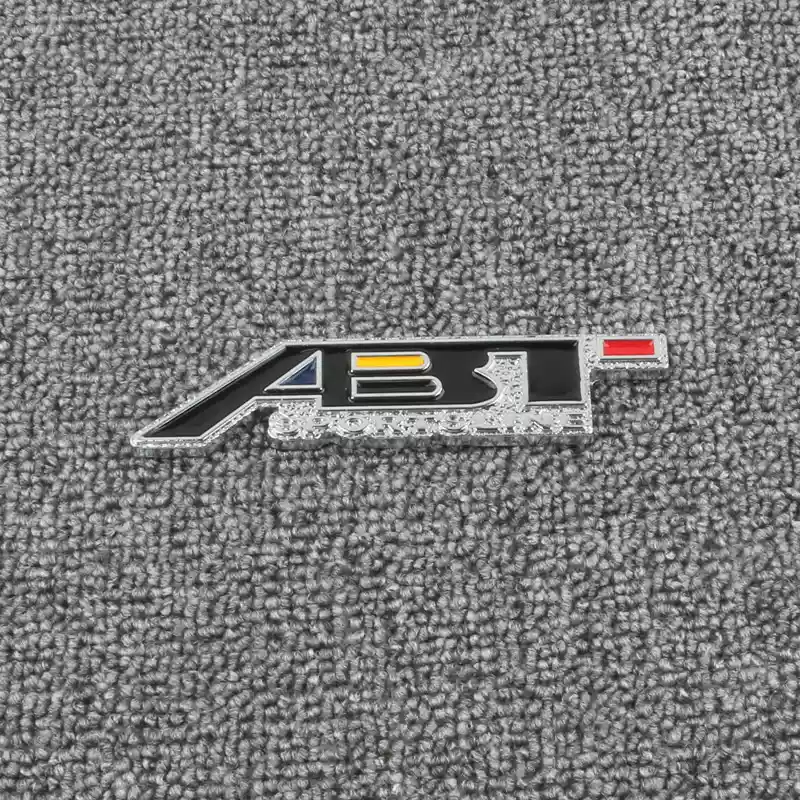Asign Glossy Black Emblem Easy Installation No Paint Damage Stylish Upgrade For Audi