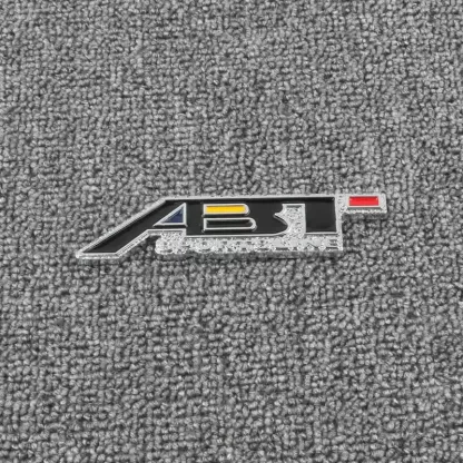Asign Glossy Black Emblem Easy Installation No Paint Damage Stylish Upgrade For Audi