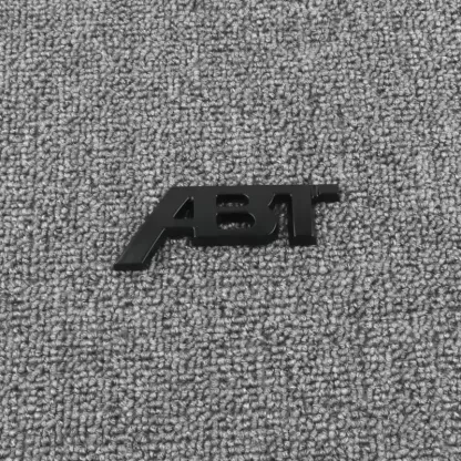 Asign Glossy Black Emblem Easy Installation No Paint Damage Stylish Upgrade For Audi