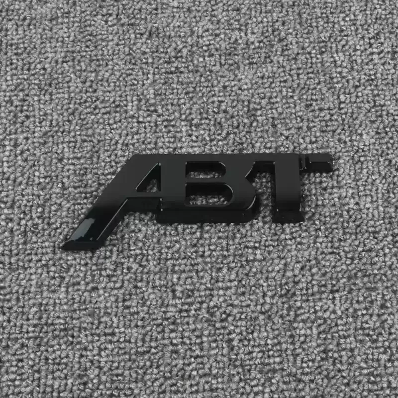 Asign Glossy Black Emblem Easy Installation No Paint Damage Stylish Upgrade For Audi