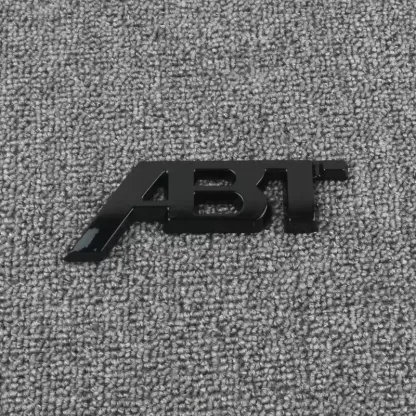 Asign Glossy Black Emblem Easy Installation No Paint Damage Stylish Upgrade For Audi