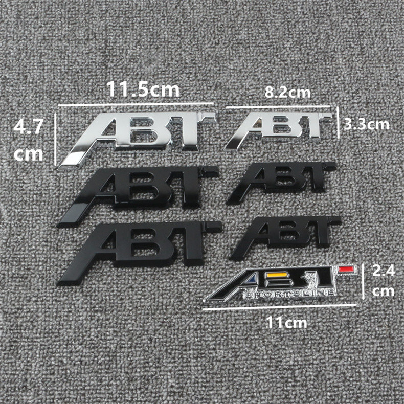 Asign Glossy Black Emblem Easy Installation No Paint Damage Stylish Upgrade For Audi