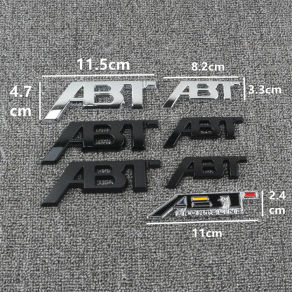 Asign Glossy Black Emblem Easy Installation No Paint Damage Stylish Upgrade For Audi