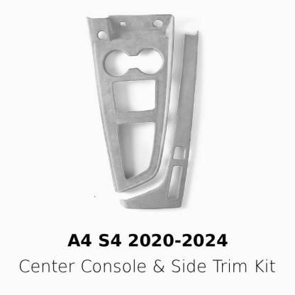 Asign Suede Interior Center Console Panel Cover for Audi A4 (2017–2024)