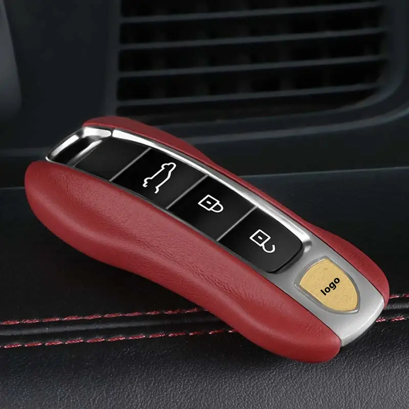 Asign Leather Key Fob Cover for Porsche – OEM-Style Leather Replacement