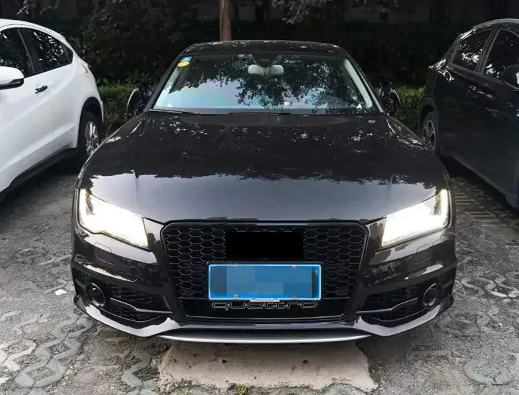 2016-2018 Asign RS7 Honeycomb Grille With Lower Mesh Quattro For Audi A7 S7 C7.5