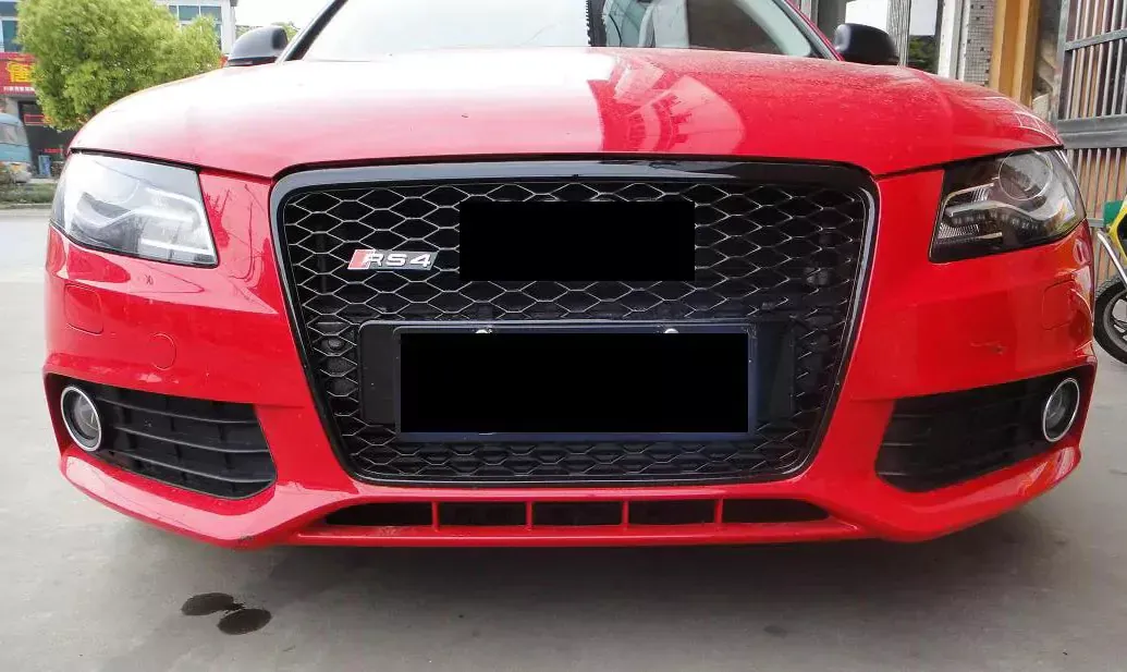 2008-2012 Asign RS4 Honeycomb Front Grille For Audi A4 S4 B8