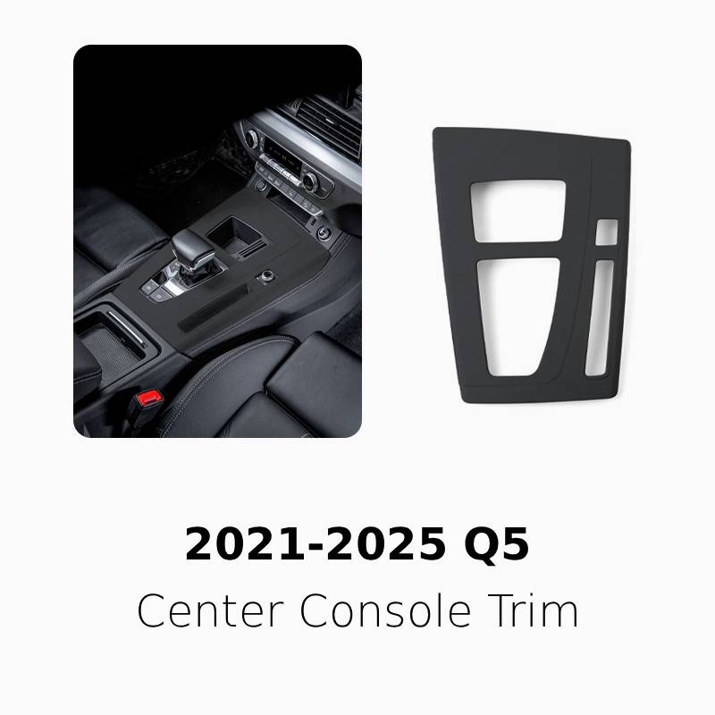 Asign Suede Center Console Trim Upgrade for Audi Q5