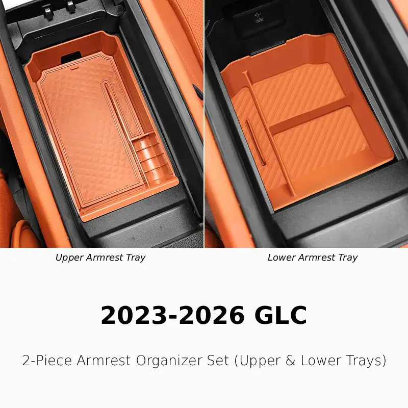 Asign Silicone Center Console Storage Box For 22-26 C-Class W206 / 24-26 E-Class W214 / 23-26 GLC X254