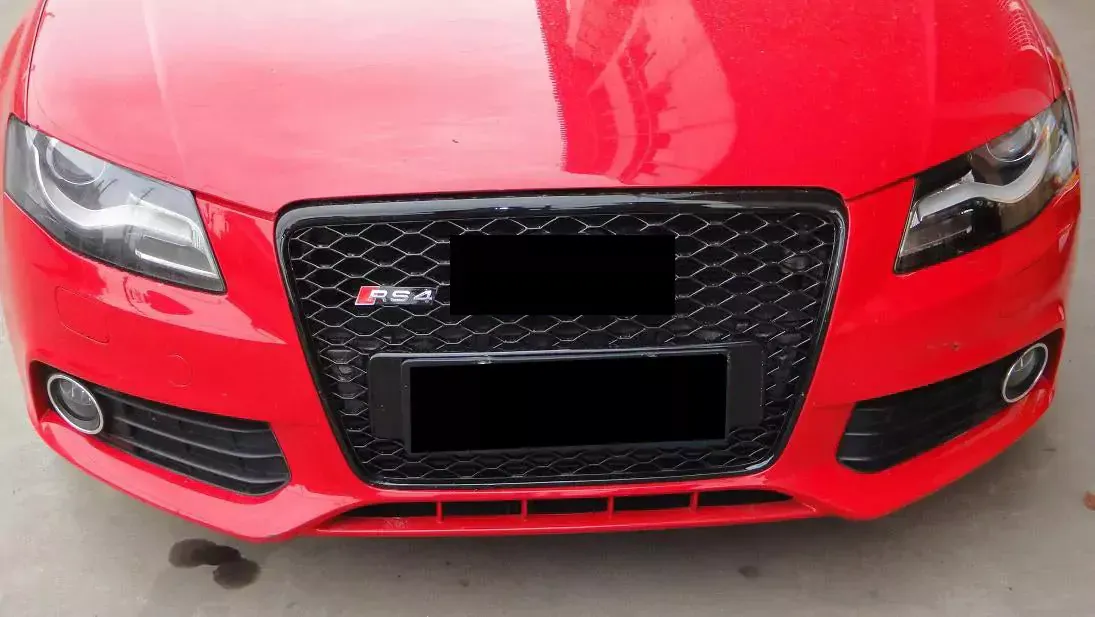 2008-2012 Asign RS4 Honeycomb Front Grille For Audi A4 S4 B8