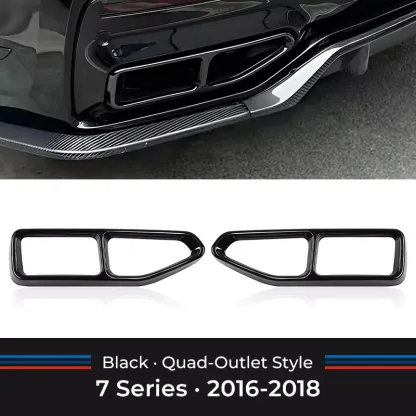 Asign BMW Gloss Black Rear Pipe Protective Cover