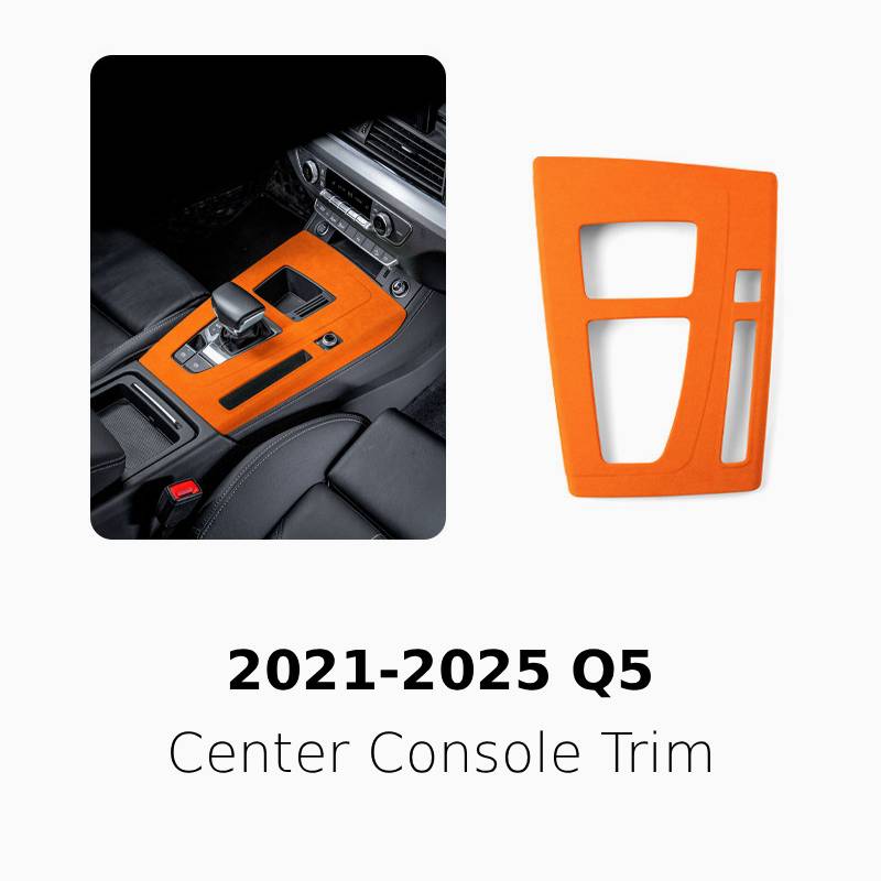 Asign Suede Center Console Trim Upgrade for Audi Q5