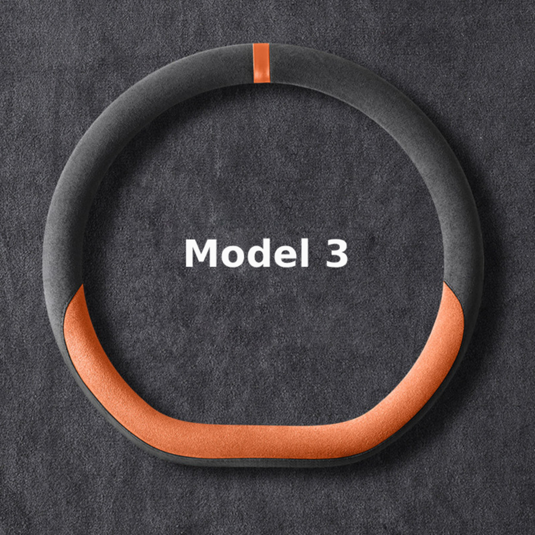 Asign Ultra-Thin Alcantara Steering Wheel Cover – Universal Fit for All Vehicles, Non-Slip, Sweat-Absorbing, All-Season Comfort