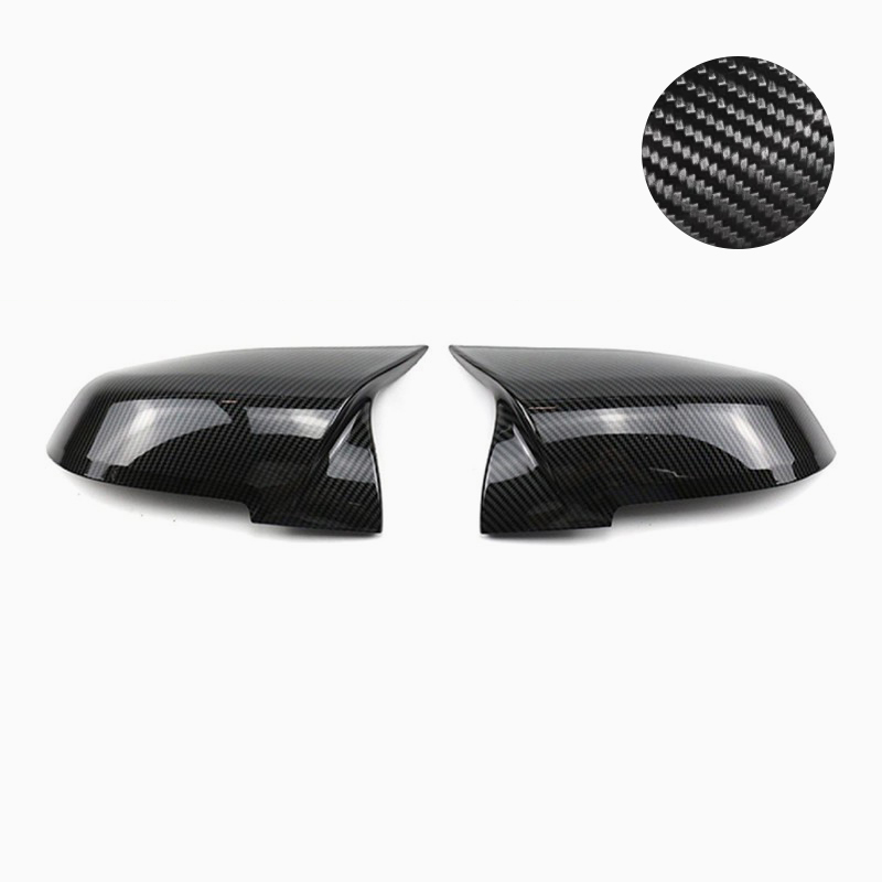 Asign Rear Mirror Covers Cap for BMW 1 Series with Sporty "Bullhorn" Design M Style Mirror Caps