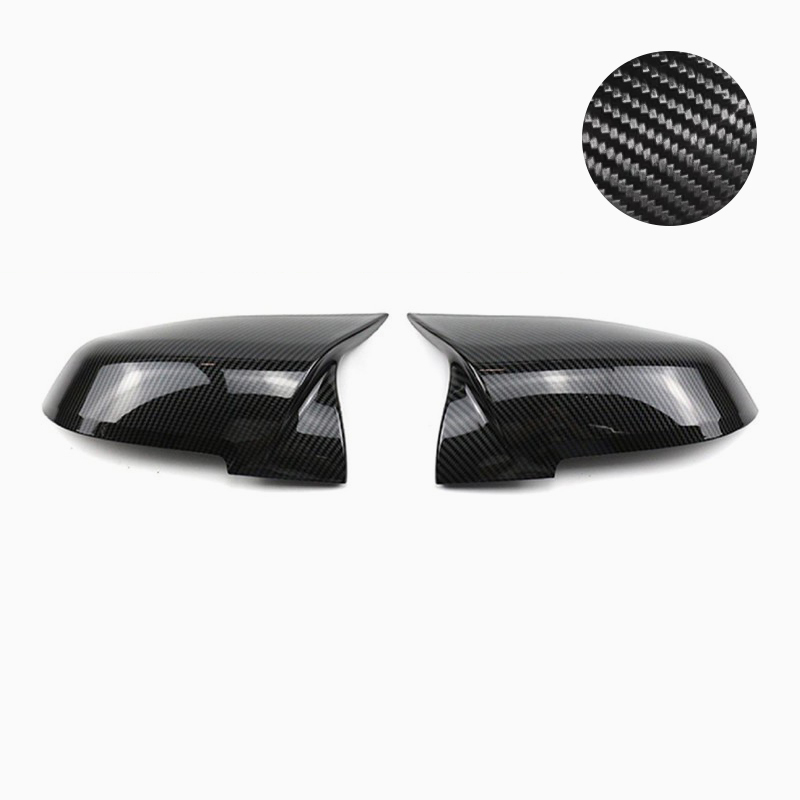 Asign Rear Mirror Covers Cap for BMW 1 Series with Sporty "Bullhorn" Design M Style Mirror Caps