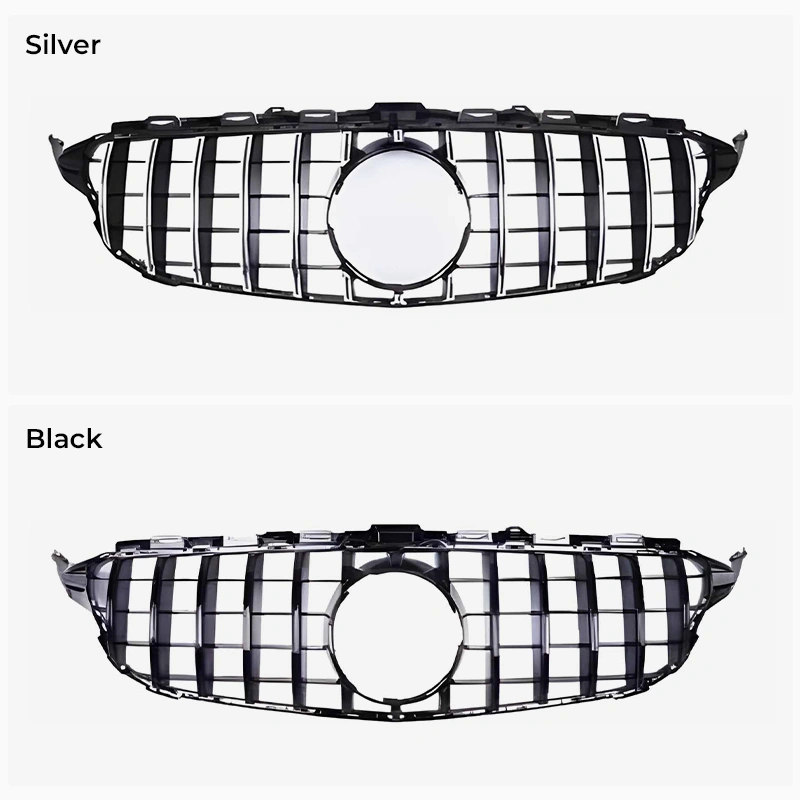 Asign Front Grille for Mercedes-Benz C-Class – GT / Diamond / AMG / C63 S Style