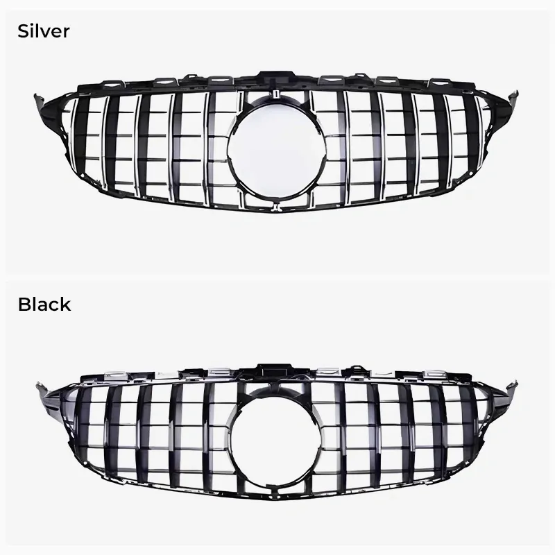 Asign Front Grille for Mercedes-Benz C-Class – GT / Diamond / AMG / C63 S Style