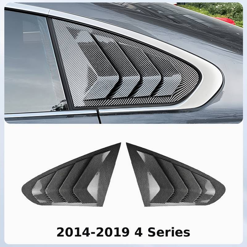 Asign Rear Quarter Window Louver Trim for BMW 1 / 3 / 4 / 5 Series & X Series
