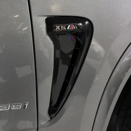 BMW Performance Detail Kit: X5 Side Vent Trim, Carbon Fiber Window Switch Covers & Non-Slip Pedal Set