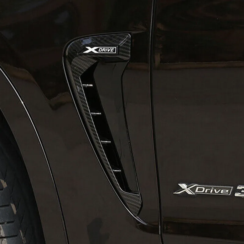BMW Performance Detail Kit: X5 Side Vent Trim, Carbon Fiber Window Switch Covers & Non-Slip Pedal Set