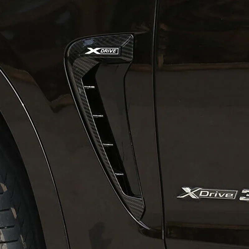 BMW Performance Detail Kit: X5 Side Vent Trim, Carbon Fiber Window Switch Covers & Non-Slip Pedal Set