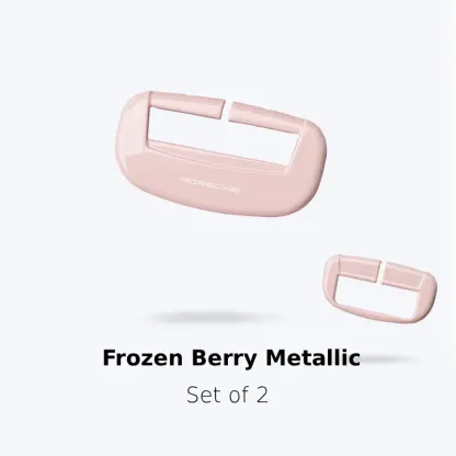 Asign Premium Seat Belt Buckle Cover For Porsche Panamera/Macan/Taycan/911/718/Cayenne