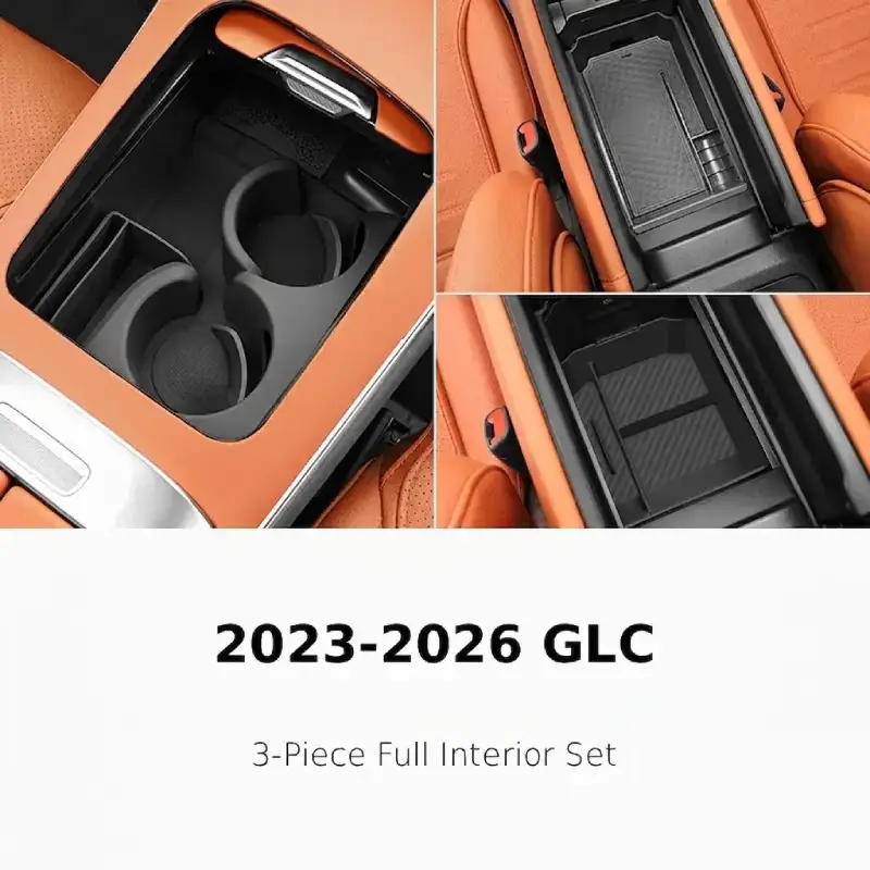 Asign Silicone Center Console Storage Box For 22-26 C-Class W206 / 24-26 E-Class W214 / 23-26 GLC X254