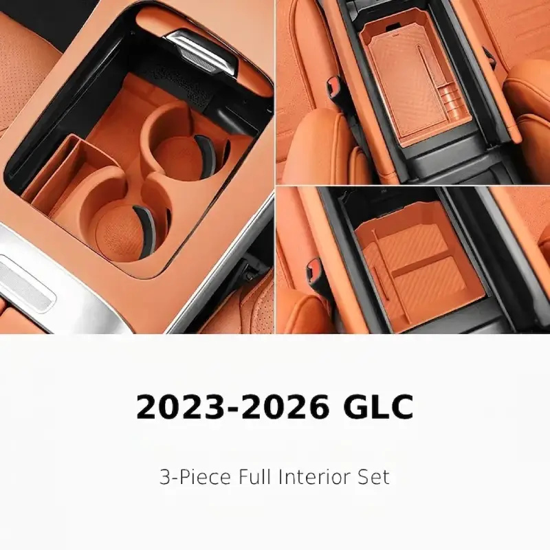 Asign Silicone Center Console Storage Box For 22-26 C-Class W206 / 24-26 E-Class W214 / 23-26 GLC X254