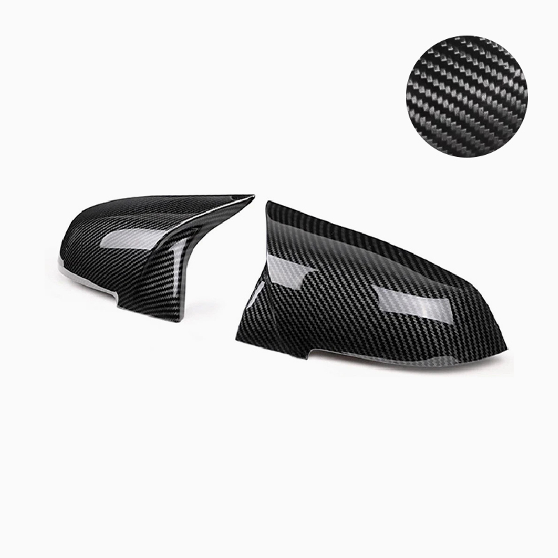 Asign Rear Mirror Covers Cap for BMW 1 Series with Sporty "Bullhorn" Design M Style Mirror Caps