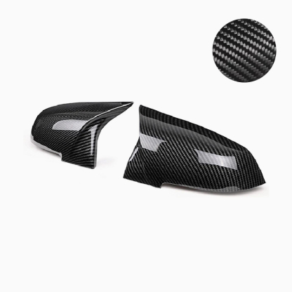 Asign Rear Mirror Covers Cap for BMW 1 Series with Sporty "Bullhorn" Design M Style Mirror Caps