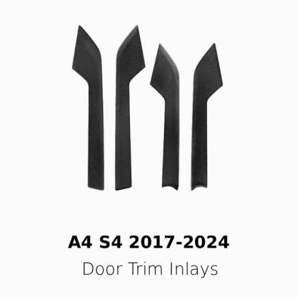 Asign Suede Interior Center Console Panel Cover for Audi A4 (2017–2024)