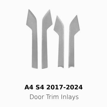 Asign Suede Interior Center Console Panel Cover for Audi A4 (2017–2024)