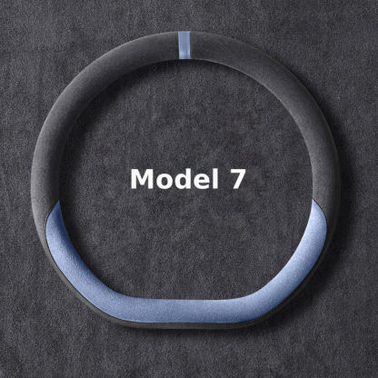 Asign Ultra-Thin Alcantara Steering Wheel Cover – Universal Fit for All Vehicles, Non-Slip, Sweat-Absorbing, All-Season Comfort