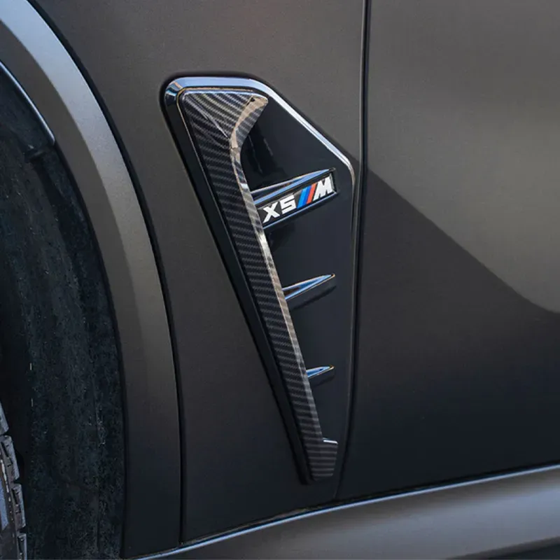 BMW Performance Detail Kit: X5 Side Vent Trim, Carbon Fiber Window Switch Covers & Non-Slip Pedal Set