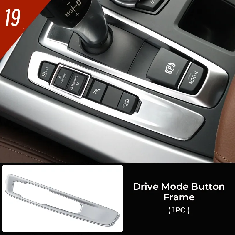 Asign Dashboard Trim for BMW X5 (2014-2018) – Interior Center Console Decorative Cover