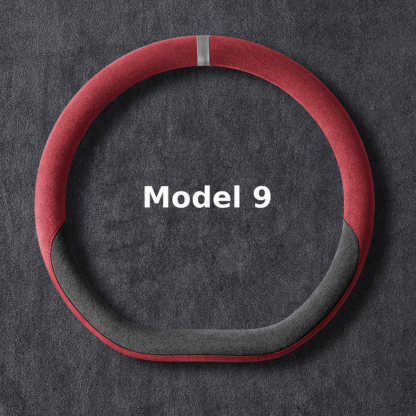 Asign Ultra-Thin Alcantara Steering Wheel Cover – Universal Fit for All Vehicles, Non-Slip, Sweat-Absorbing, All-Season Comfort